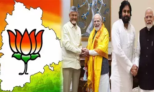 మోడీ మార్క్ పాలిటిక్స్.. తెలంగాణ గడ్డపై చంద్రబాబు, పవన్‍తో మోడీ భేటీ‍పై సర్వత్రా ఆసక్తి