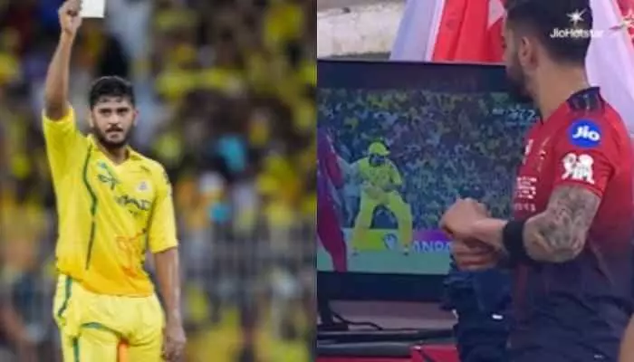 ఉర్విల్ పటేల్ విధ్వంసం..కోహ్లీకి ముచ్చెటమలు ! ఉర్విల్ పటేల్ విధ్వంసం..కోహ్లీకి ముచ్చెటమలు !