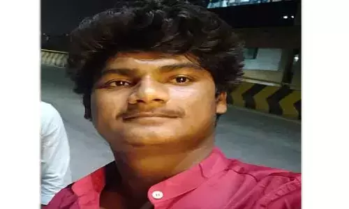 పంట ఆర‌బెట్టిన చోట ఆగిన యువ‌కుడి ప్రాణం