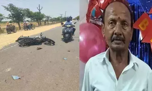 రెండు బైకులు ఢీకొని వ్యక్తి మృతి