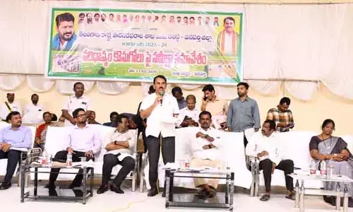 ధాన్యం సేకరణలో నిర్లక్ష్యం వహిస్తే కఠిన చర్యలు తప్పవు :  మంత్రి జూప‌ల్లి కృష్ణారావు