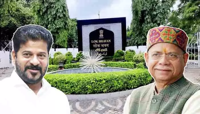 గవర్నర్ శివప్రతాప్ శుక్లాను కలవనున్న సీఎం రేవంత్ రెడ్డి గవర్నర్ శివప్రతాప్ శుక్లాను కలవనున్న సీఎం రేవంత్ రెడ్డి
