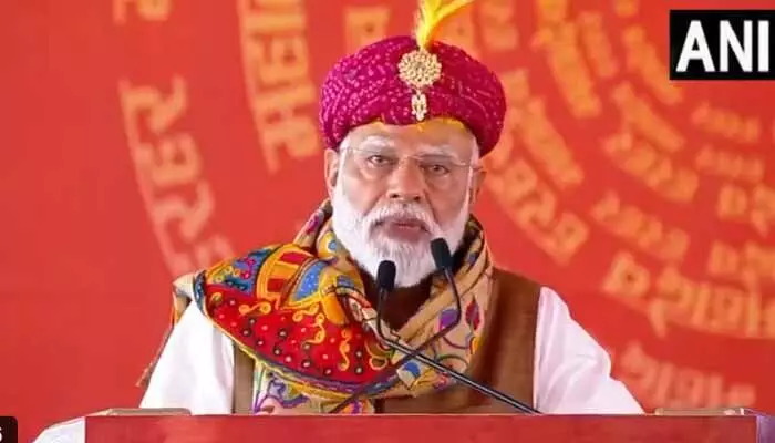 సోమనాథ్లో ప్రధాని మోదీ ప్రత్యేక పూజలు.. 75వ వార్షికోత్సవంలో ఉద్వేగపూరిత ప్రసంగం సోమనాథ్లో ప్రధాని మోదీ ప్రత్యేక పూజలు.. 75వ వార్షికోత్సవంలో ఉద్వేగపూరిత ప్రసంగం
