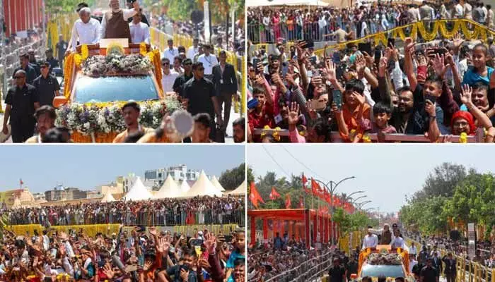 సోమనాథ్ ఆధ్యాత్మిక వారసత్వానికి చిహ్నం.. ప్రపంచవ్యాప్త భక్తులకు సీఎం చంద్రబాబు శుభాకాంక్షలు సోమనాథ్ ఆధ్యాత్మిక వారసత్వానికి చిహ్నం.. ప్రపంచవ్యాప్త భక్తులకు సీఎం చంద్రబాబు శుభాకాంక్షలు