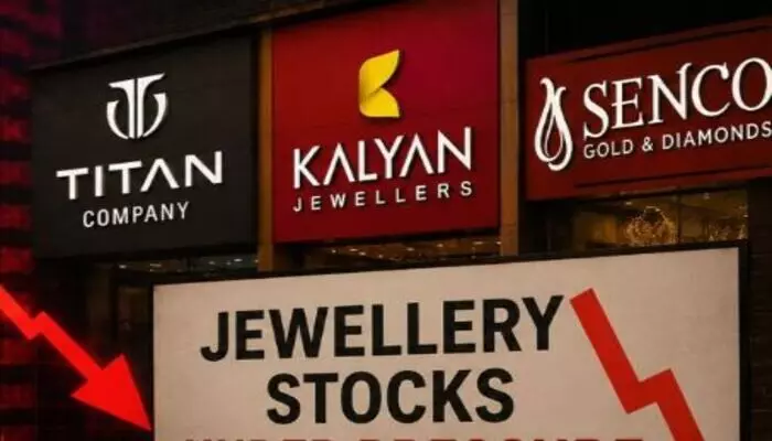 Jewellery Stocks: ప్రధాని మోదీ విజ్ఞప్తితో పసిడి షేర్ల భారీ పతనం Jewellery Stocks: ప్రధాని మోదీ విజ్ఞప్తితో పసిడి షేర్ల భారీ పతనం