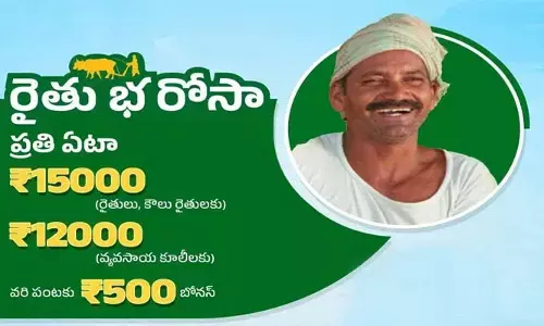 అన్నదాతకు అభయహస్తం