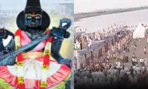 కాళేశ్వరంలో సరస్వతీ అంత్యపుష్కరాలు...ఈ నెల 21 నుంచే