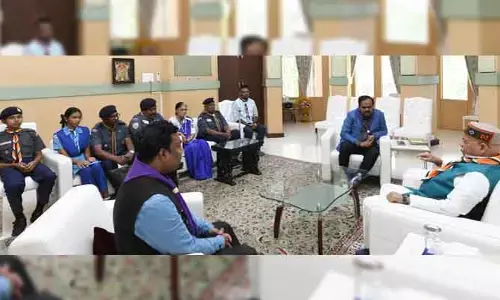 రాష్ట్రంలో స్కౌటింగ్ విస్తరణకు ప్రాధాన్యత.. గవర్నర్‌కు బీఎస్‌జీ ప్రతినిధుల నివేదిక