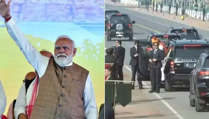 ఇంధన ఆదా దిశగా ప్రధాని అడుగులు.. సొంత కాన్వాయ్పై సంచలన నిర్ణయం ఇంధన ఆదా దిశగా ప్రధాని అడుగులు.. సొంత కాన్వాయ్పై సంచలన నిర్ణయం