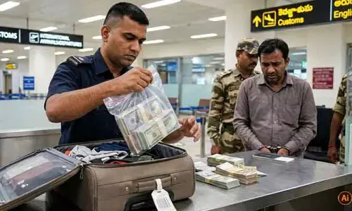 శంషాబాద్ ఎయిర్‌పోర్టులో కస్టమ్స్ తనిఖీలు.. భారీగా విదేశీ కరెన్సీ పట్టివేత