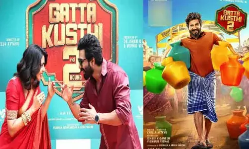 మళ్లీ మొదలైన ఐశ్వర్య లక్ష్మి-విష్ణు విశాల్ ఫైట్.. ‘గట్ట కుస్తీ-2’  ఫస్ట్ లుక్ రిలీజ్ డేట్ అప్డేట్ ఇచ్చిన మేకర్స్