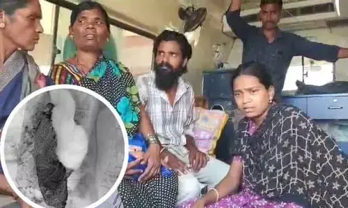 దూది మరిచి.. కుట్లు..!