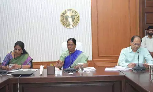 హరిత నిధి ప్రాజెక్టులను వేగవంతంగా పూర్తి చేయాలి : మంత్రి కొండా సురేఖ