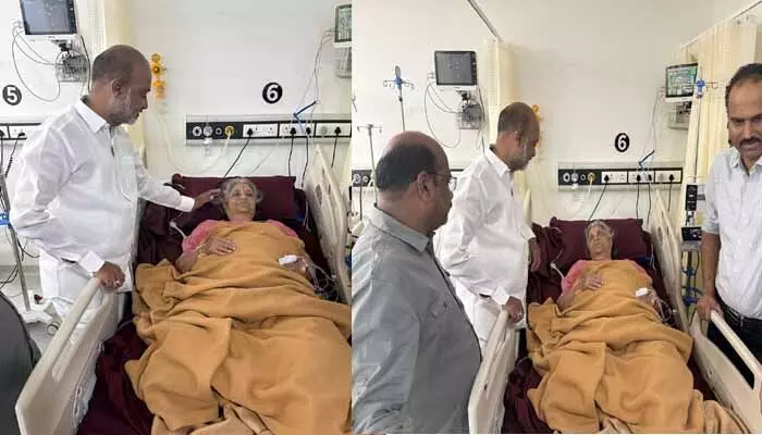 Flash: కేంద్రమంత్రి బండి సంజయ్ తల్లికి గుండెపోటు Flash: కేంద్రమంత్రి బండి సంజయ్ తల్లికి గుండెపోటు