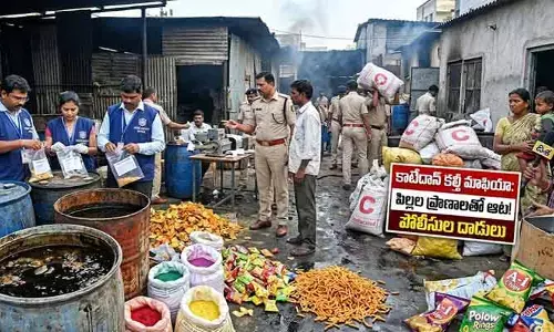 కాటేదాన్‌లో పసిప్రాణాలతో కల్తీ ఆట!