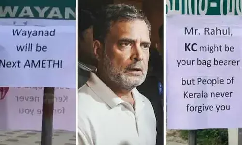 రాహుల్, ప్రియాంక, ఖర్గేలపై వివాదాస్పద పోస్టర్లు.. కేసు నమోదు చేసిన పోలీసులు
