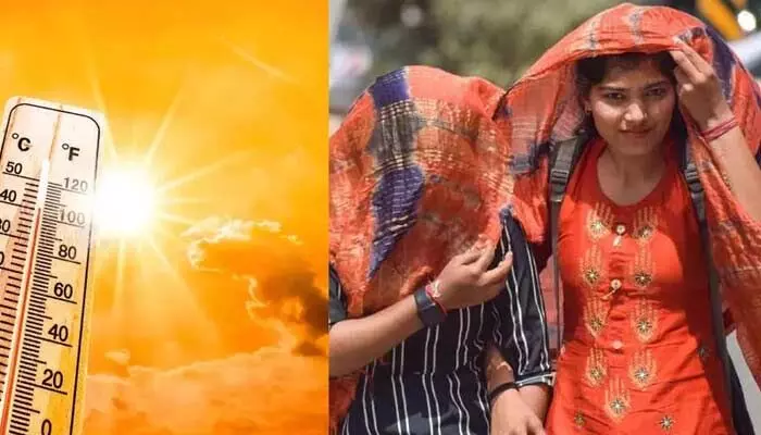 తెలంగాణకు వాతావరణ శాఖ బిగ్ అలర్ట్.. వచ్చే 5 రోజులు నిప్పుల కుంపటే! తెలంగాణకు వాతావరణ శాఖ బిగ్ అలర్ట్.. వచ్చే 5 రోజులు నిప్పుల కుంపటే!