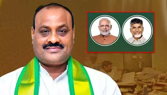 మాటల్లో కాదు... చేతల్లో చూపుతున్నాం: మంత్రి అచ్చెన్న కీలక వ్యాఖ్యలు మాటల్లో కాదు... చేతల్లో చూపుతున్నాం: మంత్రి అచ్చెన్న కీలక వ్యాఖ్యలు