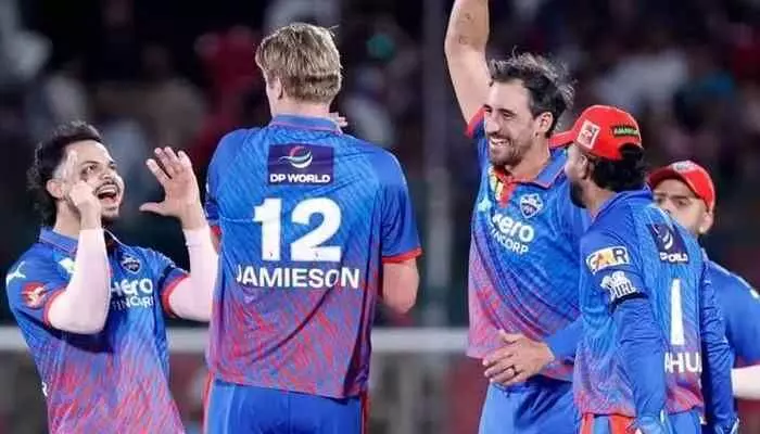 RRకు బిగ్ షాక్..కీలక మ్యాచ్ లో ఢిల్లీ బంపర్ విక్టరీ RRకు బిగ్ షాక్..కీలక మ్యాచ్ లో ఢిల్లీ బంపర్ విక్టరీ