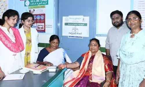 డ్వాక్రా మహిళలకు హెల్త్ మిషన్-100 తో ఆరోగ్య భరోసా