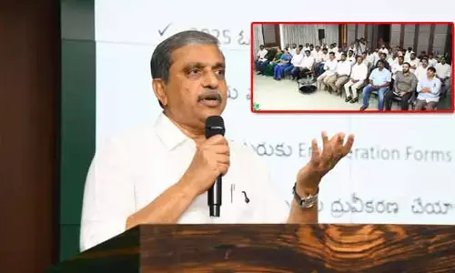 ప్రతి దశలోనూ జాగ్రత్త: SIRపై నేతలకు సజ్జల దిశానిర్దేశం