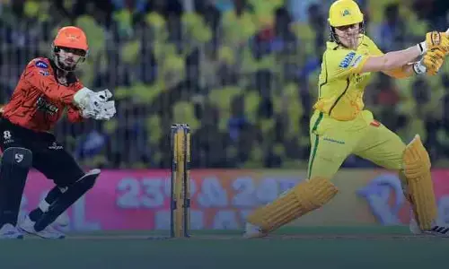 తేలిపోయిన చెన్నై బ్యాట‌ర్లు, SRH టార్గెట్ ఎంతంటే ?