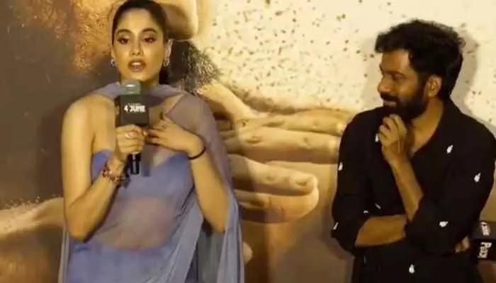 బుచ్చిబాబు పెద్ద రౌడీ...జాన్వీ కపూర్ షాకింగ్ కామెంట్స్ బుచ్చిబాబు పెద్ద రౌడీ...జాన్వీ కపూర్ షాకింగ్ కామెంట్స్