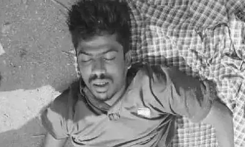 కోనేటిలో పడి యువకుడు మృతి