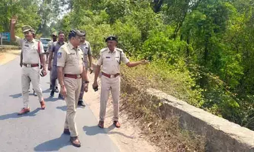 జిల్లా సరిహద్దుల్లో నిరంతర నిఘా.. అంతర్రాష్ట్ర చెక్ పోస్ట్‌ను తనిఖీ చేసిన డీసీపీ