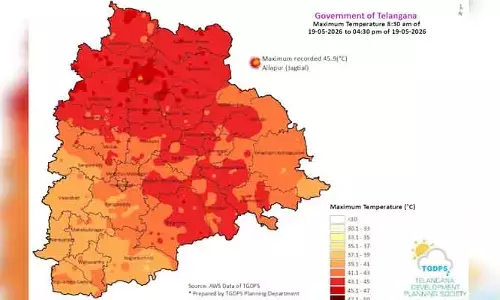 నిప్పుల కొలిమిలా తెలంగాణ.. కొరుట్లలో 45.9 డిగ్రీల రికార్డు ఉష్ణోగ్రత నమోదు