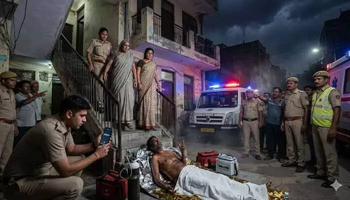 ఘోరం.. వివాహేతర సంబంధం నిలదీసినందుకు భర్తను సజీవ దహనం చేసిన భార్య, అత్త ఘోరం.. వివాహేతర సంబంధం నిలదీసినందుకు భర్తను సజీవ దహనం చేసిన భార్య, అత్త