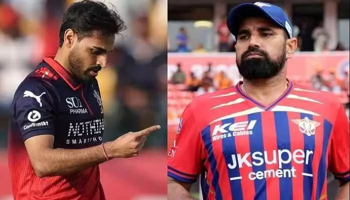 షమీ, భువీని సెలక్షన్ చేయకపోవడం పై విమర్శలు..అగార్కర్ క్లారిటీ షమీ, భువీని సెలక్షన్ చేయకపోవడం పై విమర్శలు..అగార్కర్ క్లారిటీ