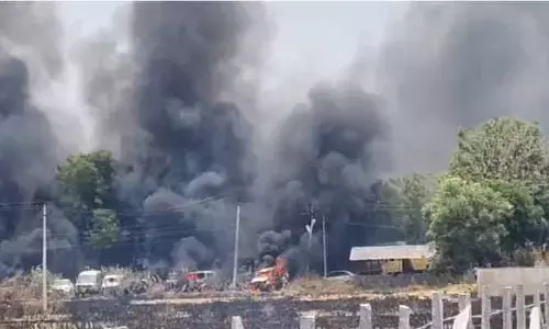 కేతేపల్లి పోలీస్ స్టేషన్‌లో అగ్ని ప్రమాదం