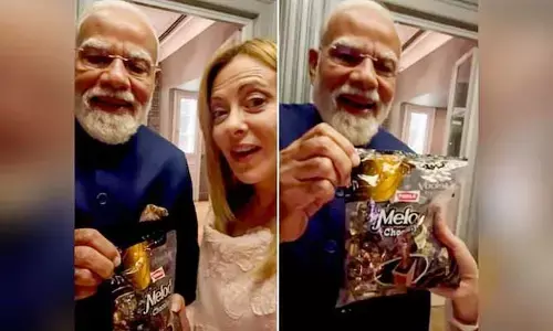 ఇటలీ పర్యటనలో మోడీ స్వీట్ సర్ప్రైజ్.. మెలోనికి మెలోడి చాక్లెట్ గిఫ్ట్