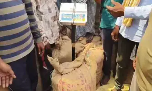 మొక్క‌జొన్న తూకంలో మోసం
