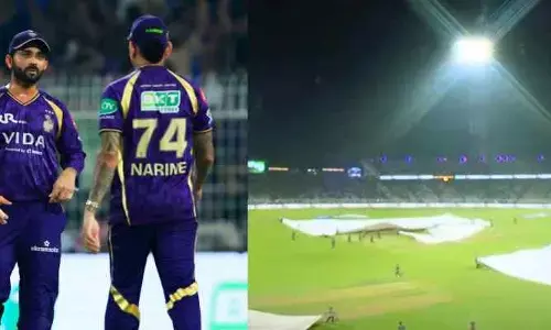KKRకు బిగ్ షాక్... అర్ధాంతరంగా ఆగిపోయిన మ్యాచ్‌