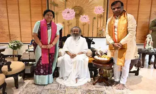 ఆర్ట్ ఆఫ్ లివింగ్ వేడుకల్లో అర్బన్ ఎమ్మెల్యే ధన్ పాల్