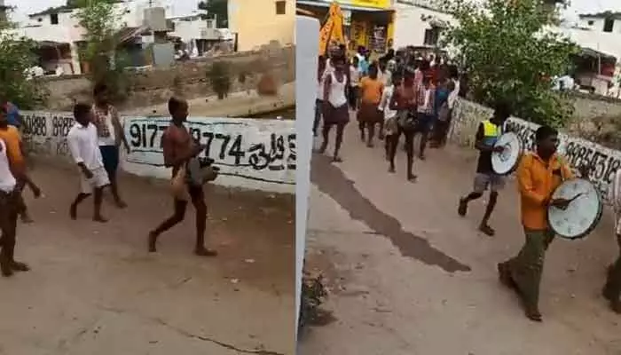 వివాహితకు యువకుడి వేధింపులు: స్పాట్ ట్రీట్మెంట్ ఇచ్చిన స్థానికులు వివాహితకు యువకుడి వేధింపులు: స్పాట్ ట్రీట్మెంట్ ఇచ్చిన స్థానికులు