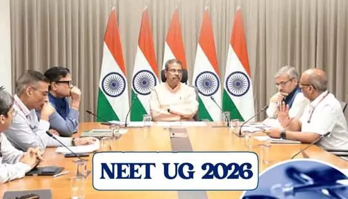 నీట్ రీ-ఎగ్జామ్ వేళ కేంద్రం అప్రమత్తం.. మెటా, గూగుల్, టెలిగ్రామ్లకు ఆదేశాలు నీట్ రీ-ఎగ్జామ్ వేళ కేంద్రం అప్రమత్తం.. మెటా, గూగుల్, టెలిగ్రామ్లకు ఆదేశాలు