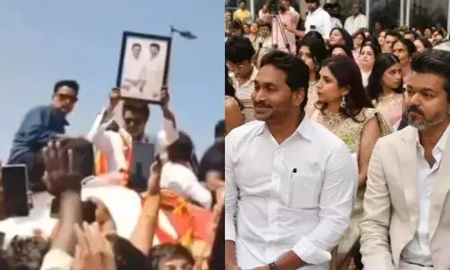 తన ఫోటో పెట్టుకుని విజయ్ సీఎం అయ్యాడన్న ప్రచారంపై స్పందించిన జగన్