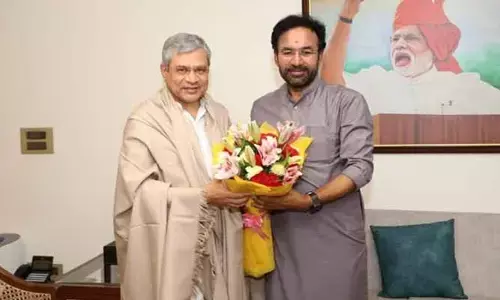రైల్వే శాఖ మంత్రి అశ్విని వైష్ణవ్‌తో కిషన్ రెడ్డి భేటీ.. ఎంఎంటీఎస్‌పై కీలక హామీ