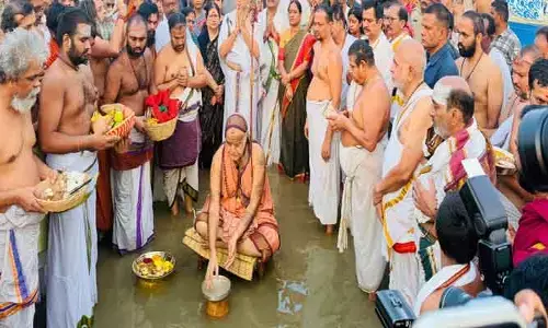 సరస్వతీ నది అంత్య పుష్కరాలు ప్రారంభం