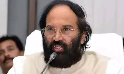 అబద్ధాల రాజకీయాలకు పెట్టింది పేరు బీఆర్ఎస్​.. మంత్రి ఉత్తమ్