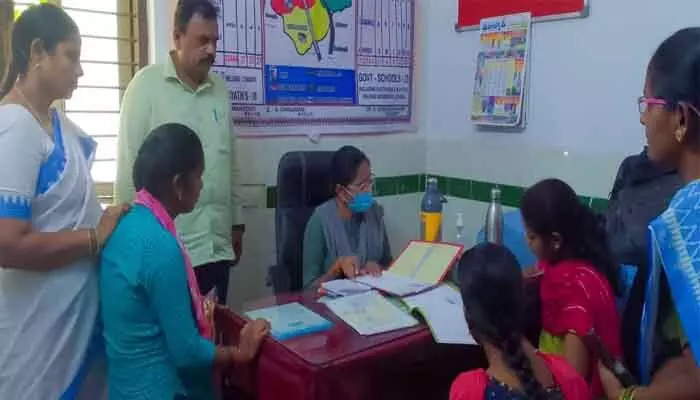 రాజంపేట్ ప్రాథమిక ఆరోగ్య కేంద్రం లో అమ్మ ఒడి రాజంపేట్ ప్రాథమిక ఆరోగ్య కేంద్రం లో అమ్మ ఒడి