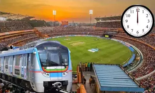 క్రికెట్ లవర్స్‌కు గుడ్‌న్యూస్.. నేడు మెట్రో రైలు సేవల సమయం పొడిగింపు