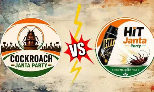 సోషల్ మీడియాలో సరికొత్త పోరు: ‘కాక్రోచ్ జనతా పార్టీ’ Vs ‘హిట్ జనతా పార్టీ’!