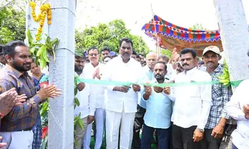 తిరుమలాపూర్ గ్రామ రైతులు ఇతర గ్రామాలకు ఆదర్శం : మంత్రి అడ్లూరి