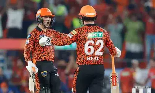 IPL 2026 : హోమ్‌గ్రౌండ్‌లో చివరి మ్యాచ్.. SRH బ్యాటర్ల విధ్వంసం