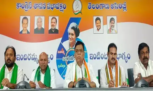 ధాన్యం కొనుగోళ్ల పైన కేటీఆర్ అబ‌ద్దాలు చెబుతున్నారు: ఎంపీ, పోరిక‌ బ‌ల‌రాం నాయ‌క్