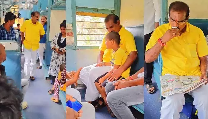 నో వెహికిల్ డే: మరోసారి ప్రత్యేక ఆకర్షణగా మంత్రి నిమ్మల నో వెహికిల్ డే: మరోసారి ప్రత్యేక ఆకర్షణగా మంత్రి నిమ్మల